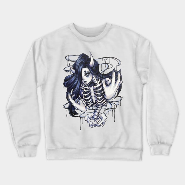 Anxiety Crewneck Sweatshirt by C-Yen